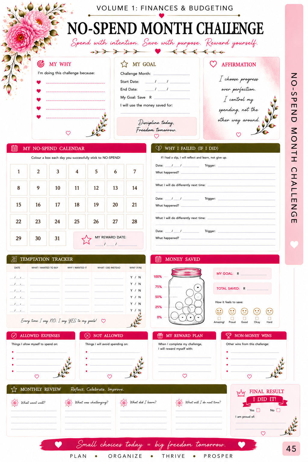Mom Life Planner - Volume 1 - Finances and Budget