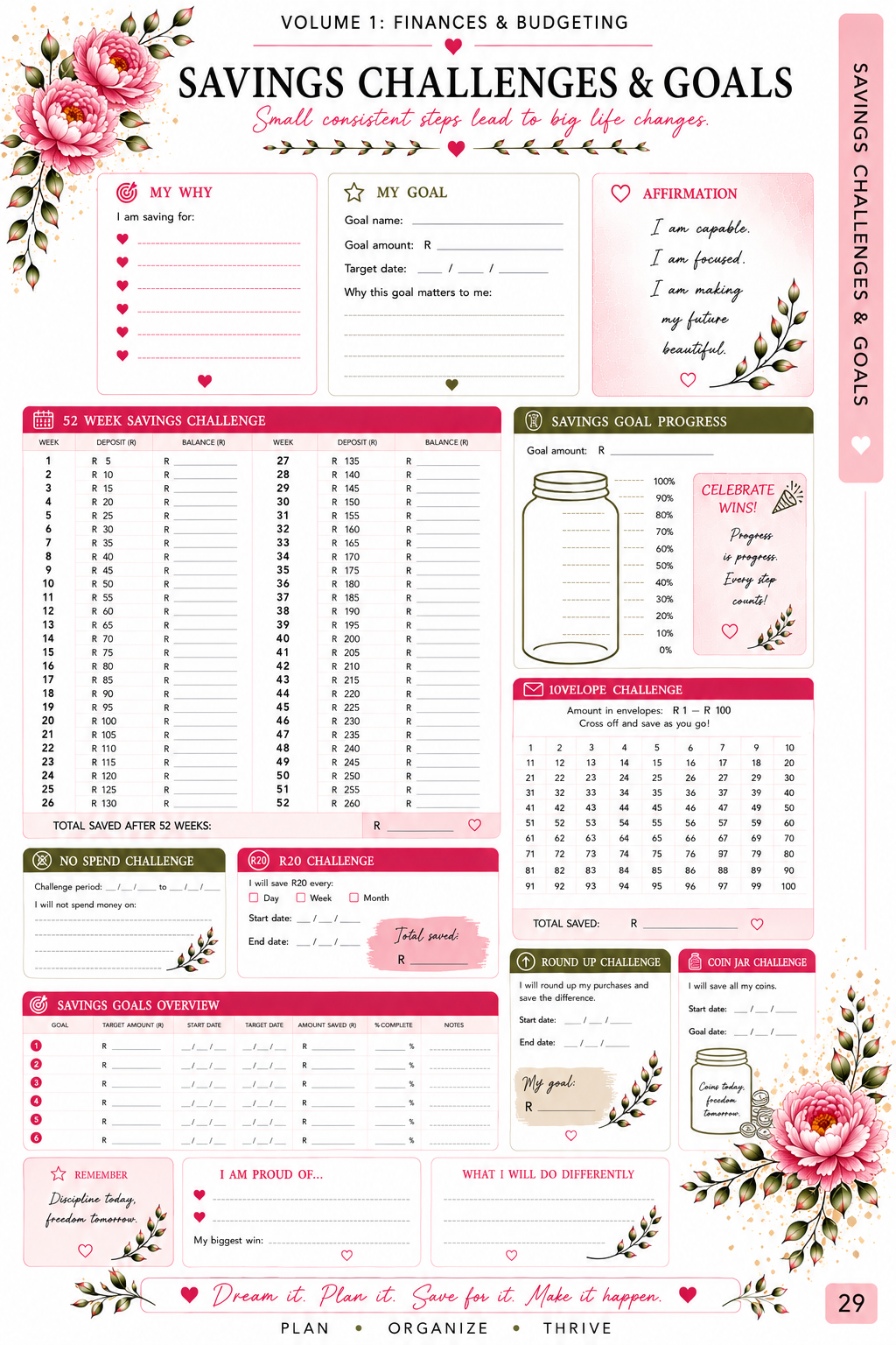 Mom Life Planner - Volume 1 - Finances and Budget